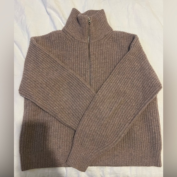 Everlane women’s quarter zip sweater - Picture 1 of 2